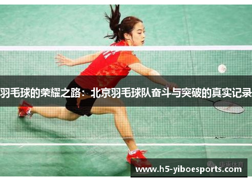 羽毛球的荣耀之路：北京羽毛球队奋斗与突破的真实记录