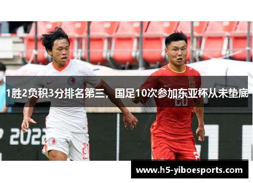 1胜2负积3分排名第三，国足10次参加东亚杯从未垫底